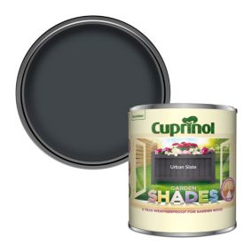 Cuprinol Garden shades Urban Slate Matt Multi-surface Garden Wood paint, 1L Tin