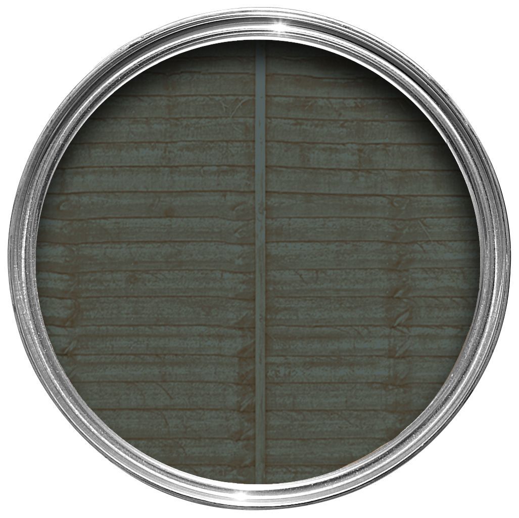 Cuprinol Less mess fence care Woodland green Matt Exterior Treatment Wood paint, 5L