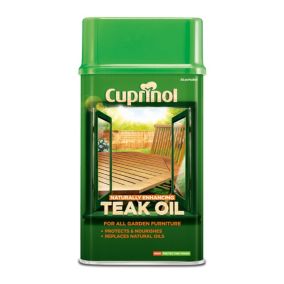 Cuprinol Naturally enhancing Clear Teak Wood oil, 1L