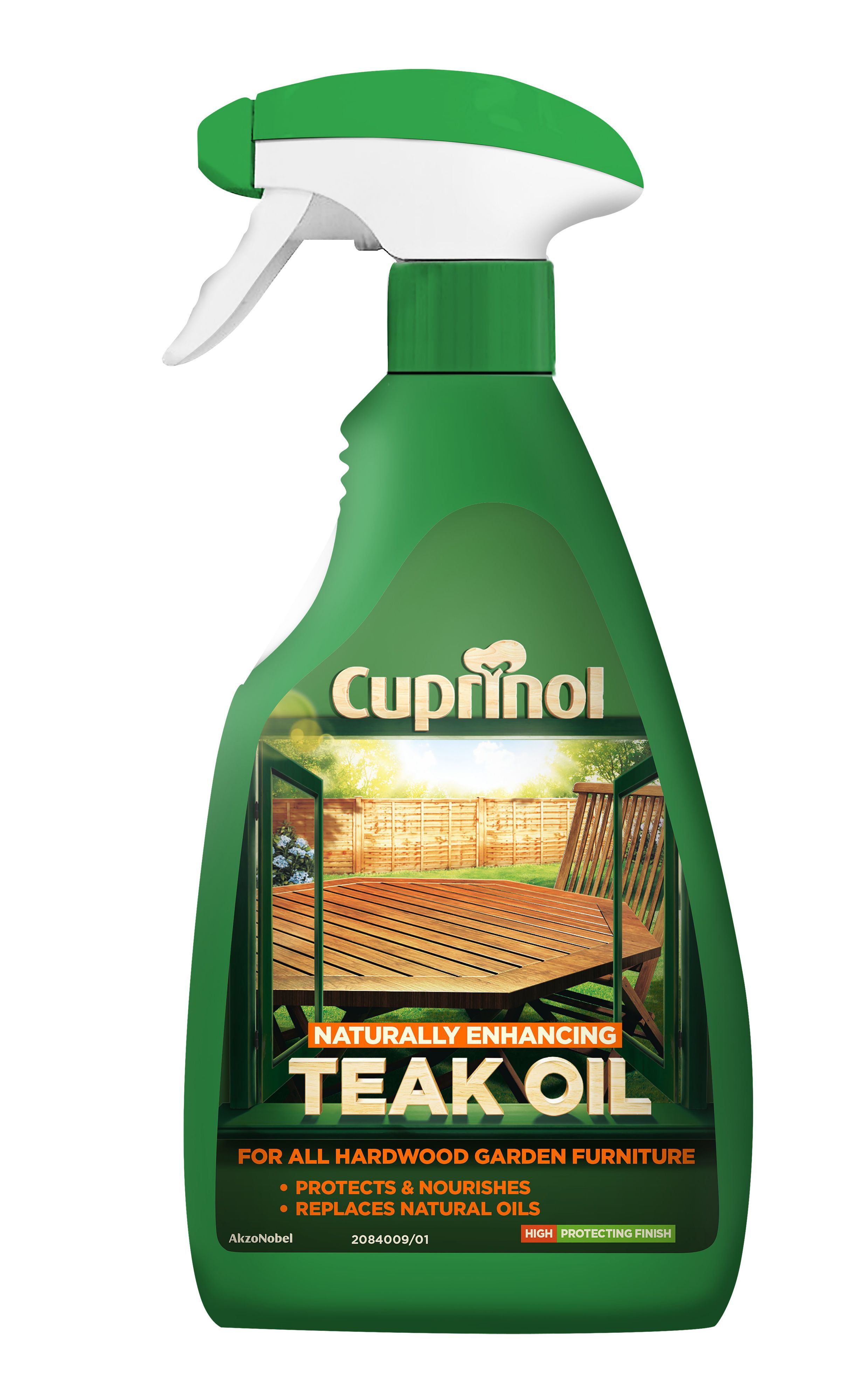 Cuprinol Naturally enhancing Clear Teak Wood oil, 500ml