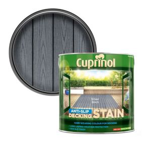 Cuprinol Silver birch Matt Decking Wood stain, 2.5L