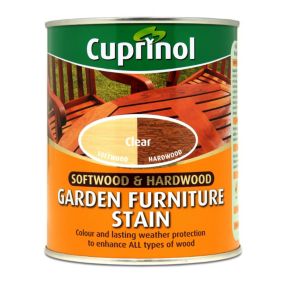 Cuprinol Softwood & hardwood Clear Furniture Wood stain, 750ml