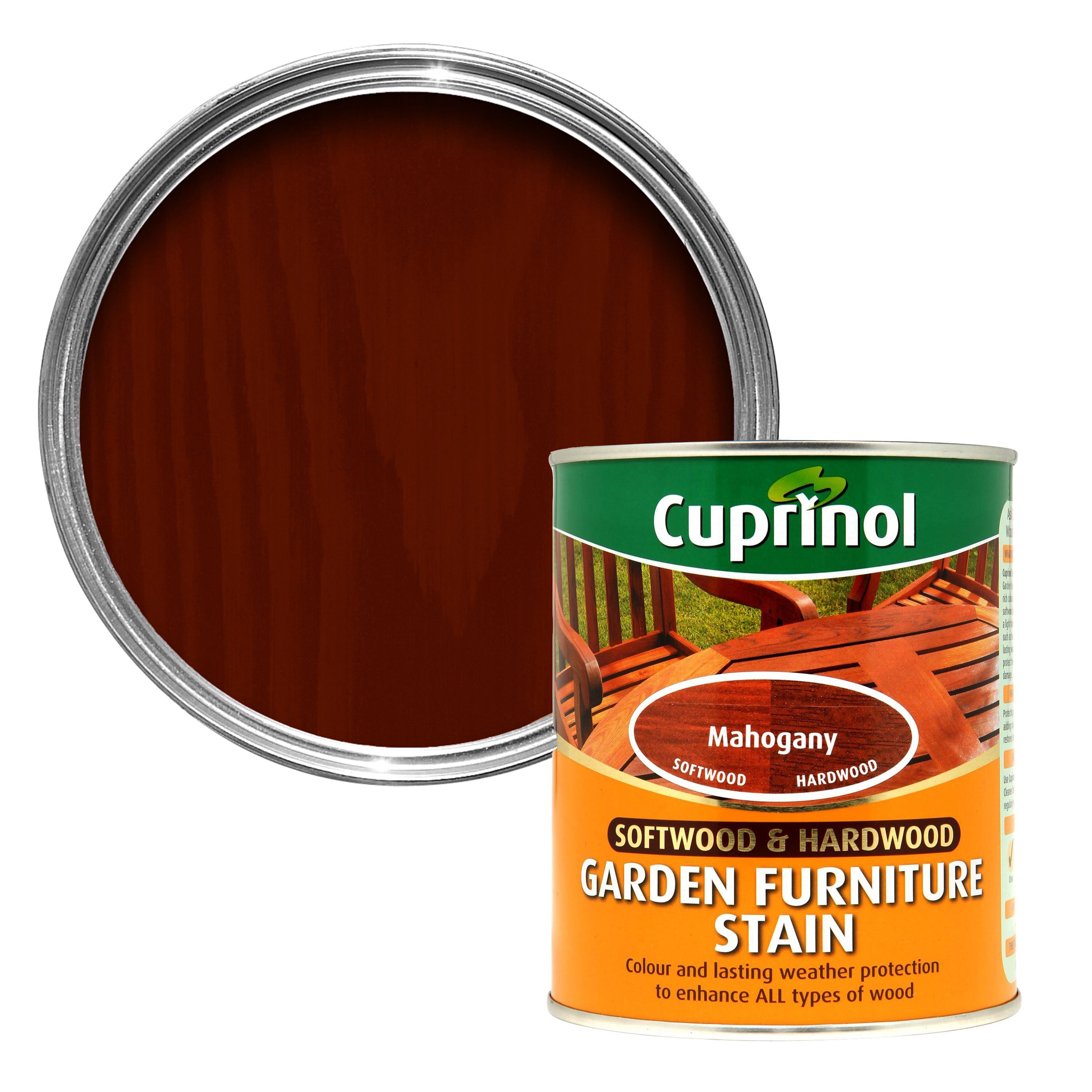 Cuprinol Softwood & hardwood Mahogany Furniture Wood stain, 750ml