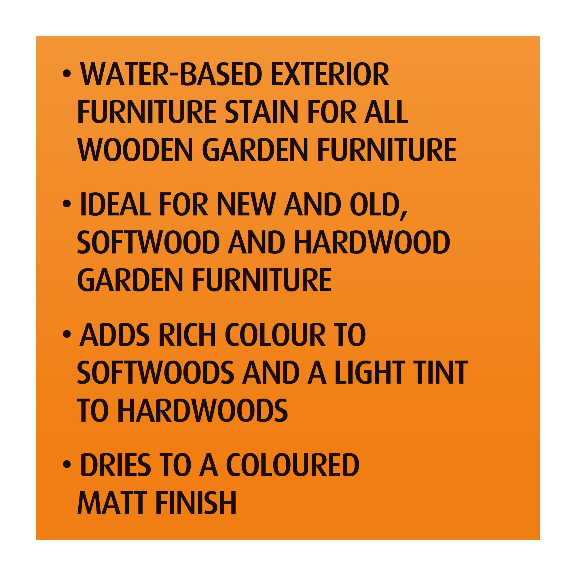 Cuprinol Softwood & hardwood Oak Furniture Wood stain, 750ml