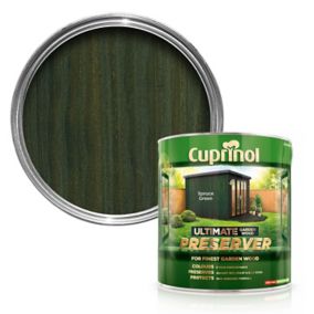 Cuprinol Ultimate Spruce green Matt Preserver 4L