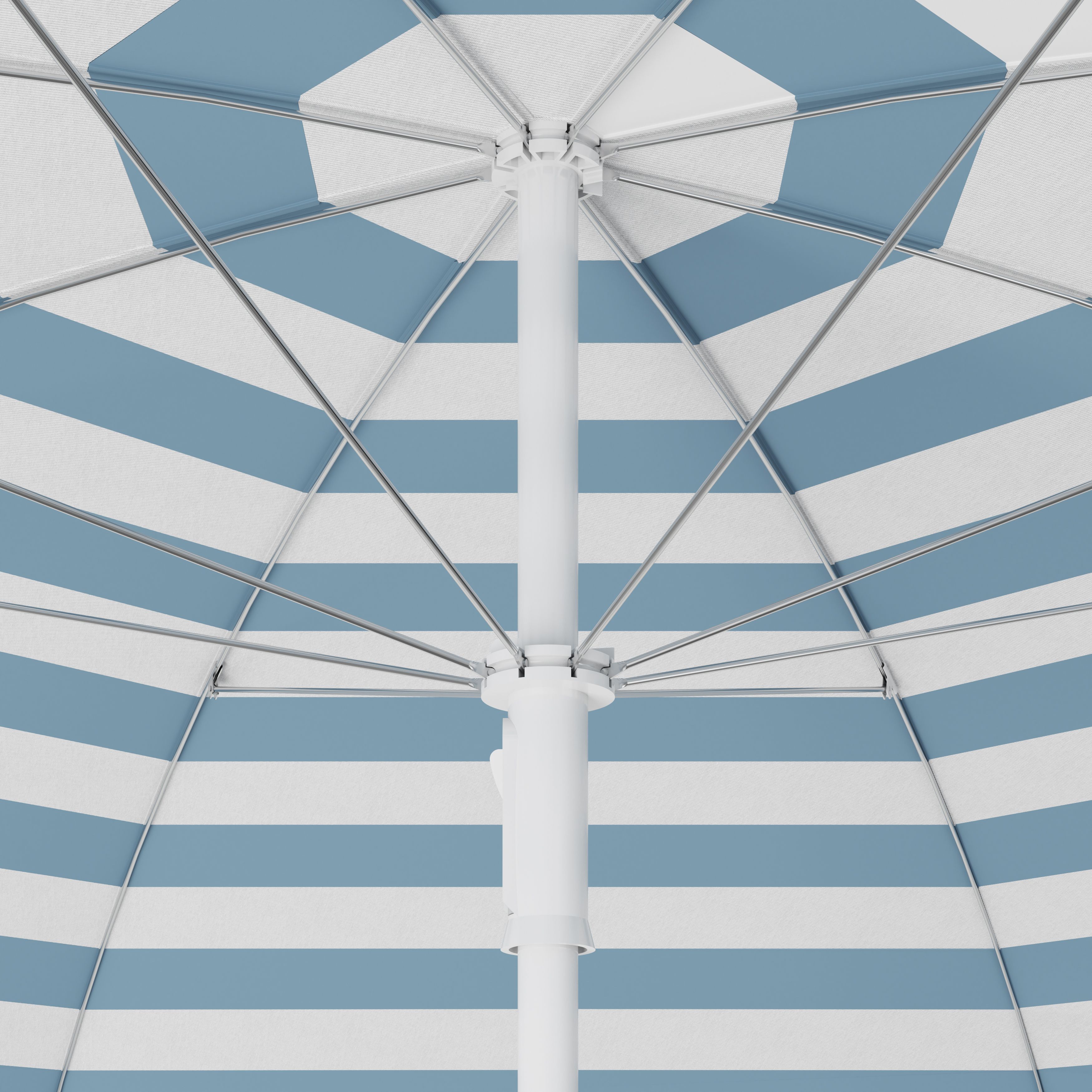 Curacao (H) 1.88m Still water blue Standing parasol