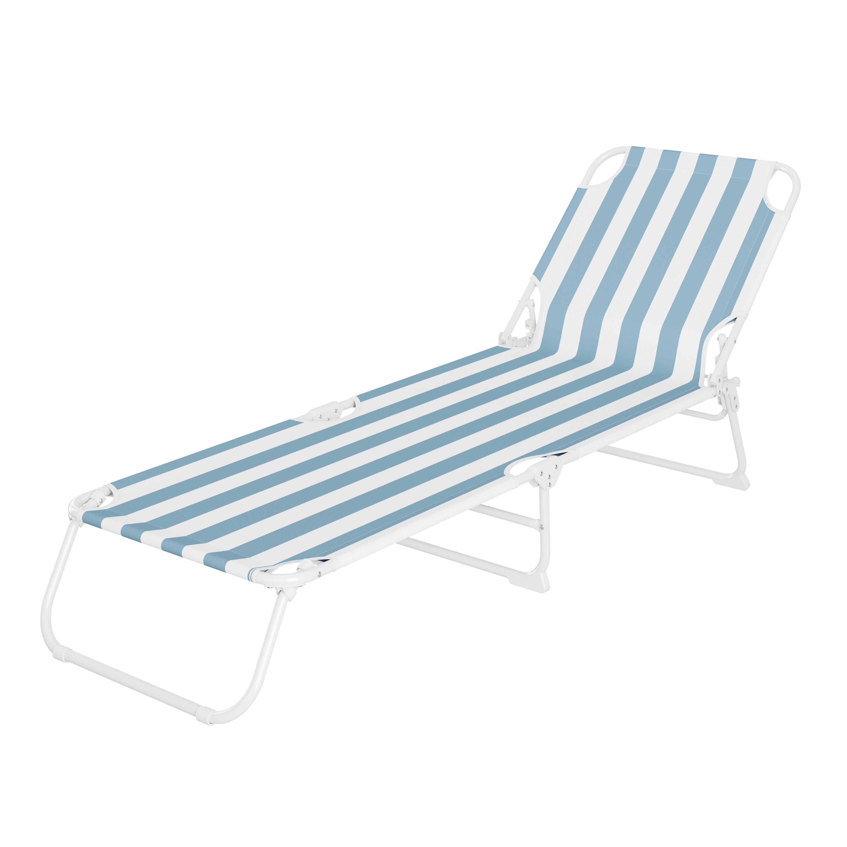 Teal deals sun lounger