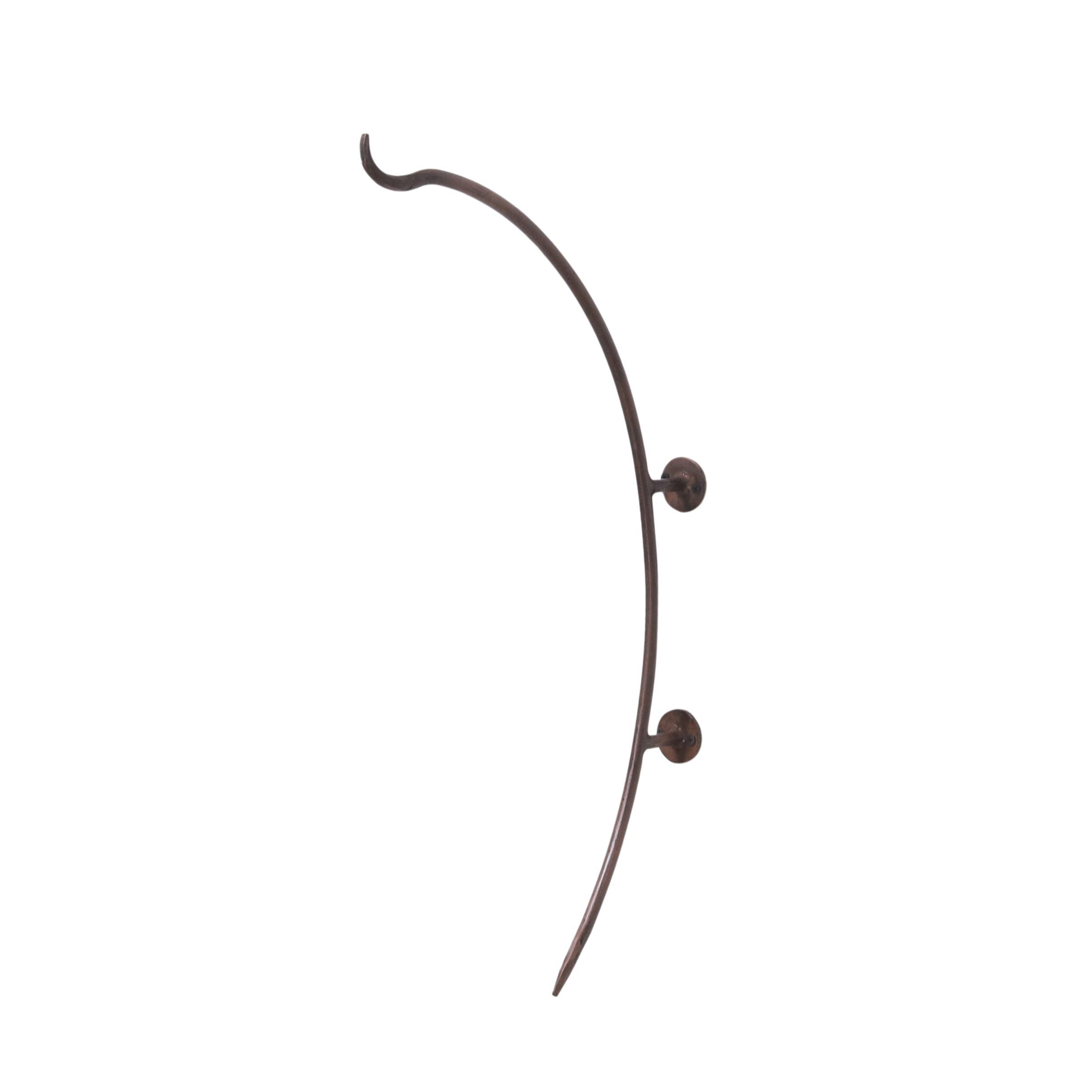 Curve Copper Metal Hanging basket Bracket