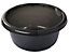 Curver Dark grey Circular Sink bowl