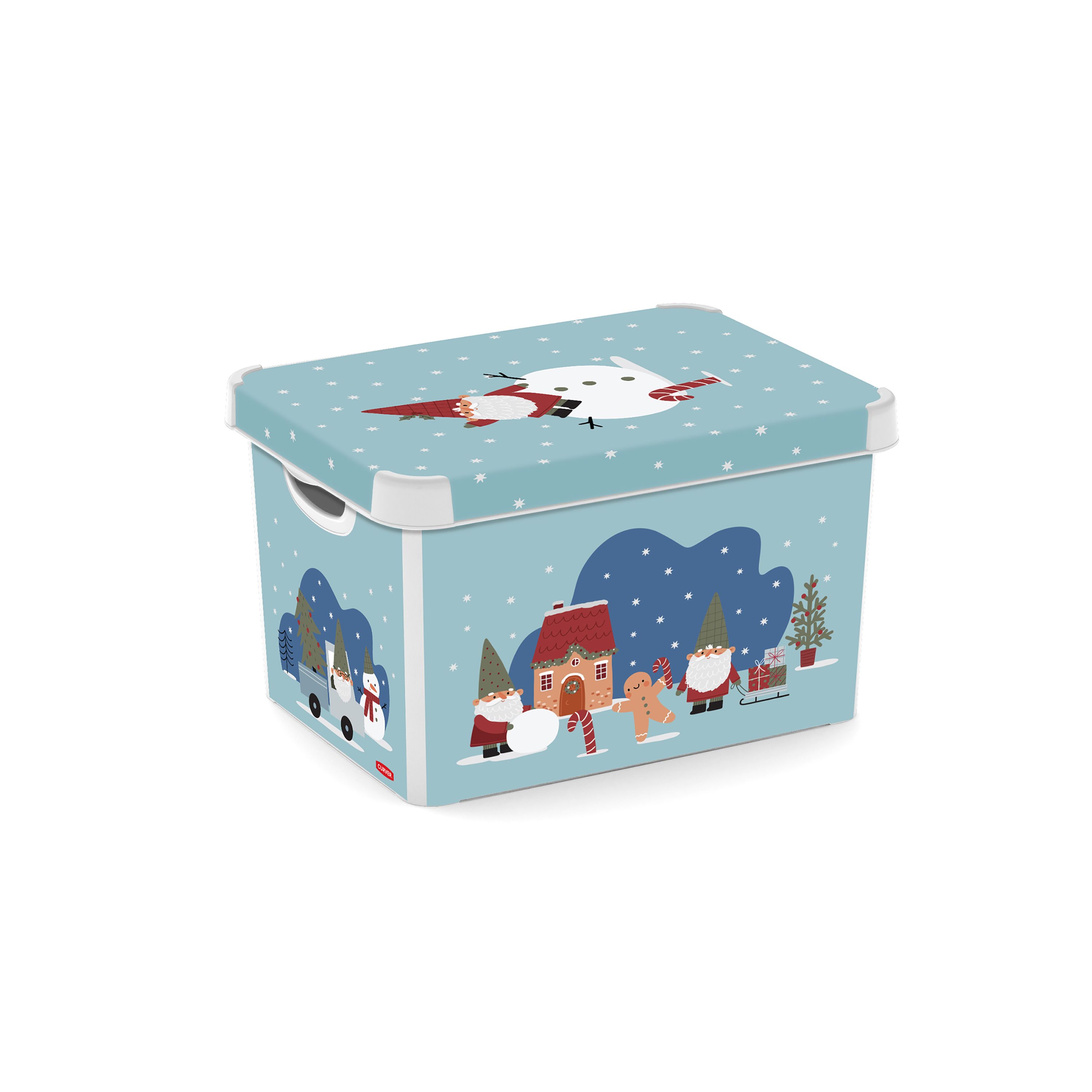 Curver Gnomes Christmas storage box (L) 400mm x (W) 300mm