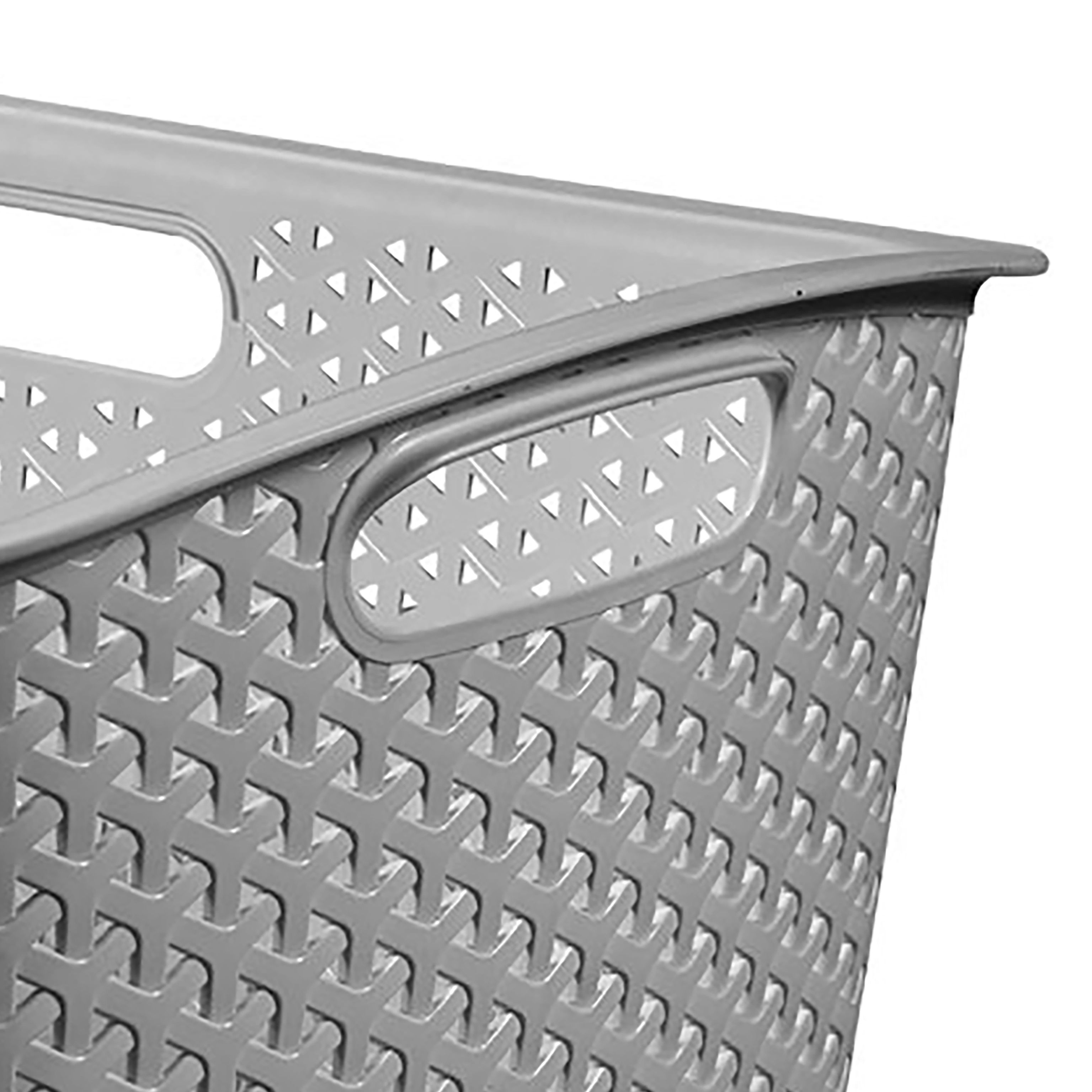 Curver My Style Grey Plastic Laundry basket, 47L