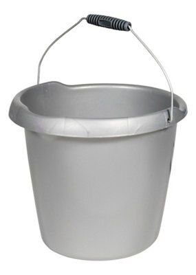 Curver Silver 10L Bucket