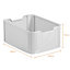 Curver White 9L Storage box