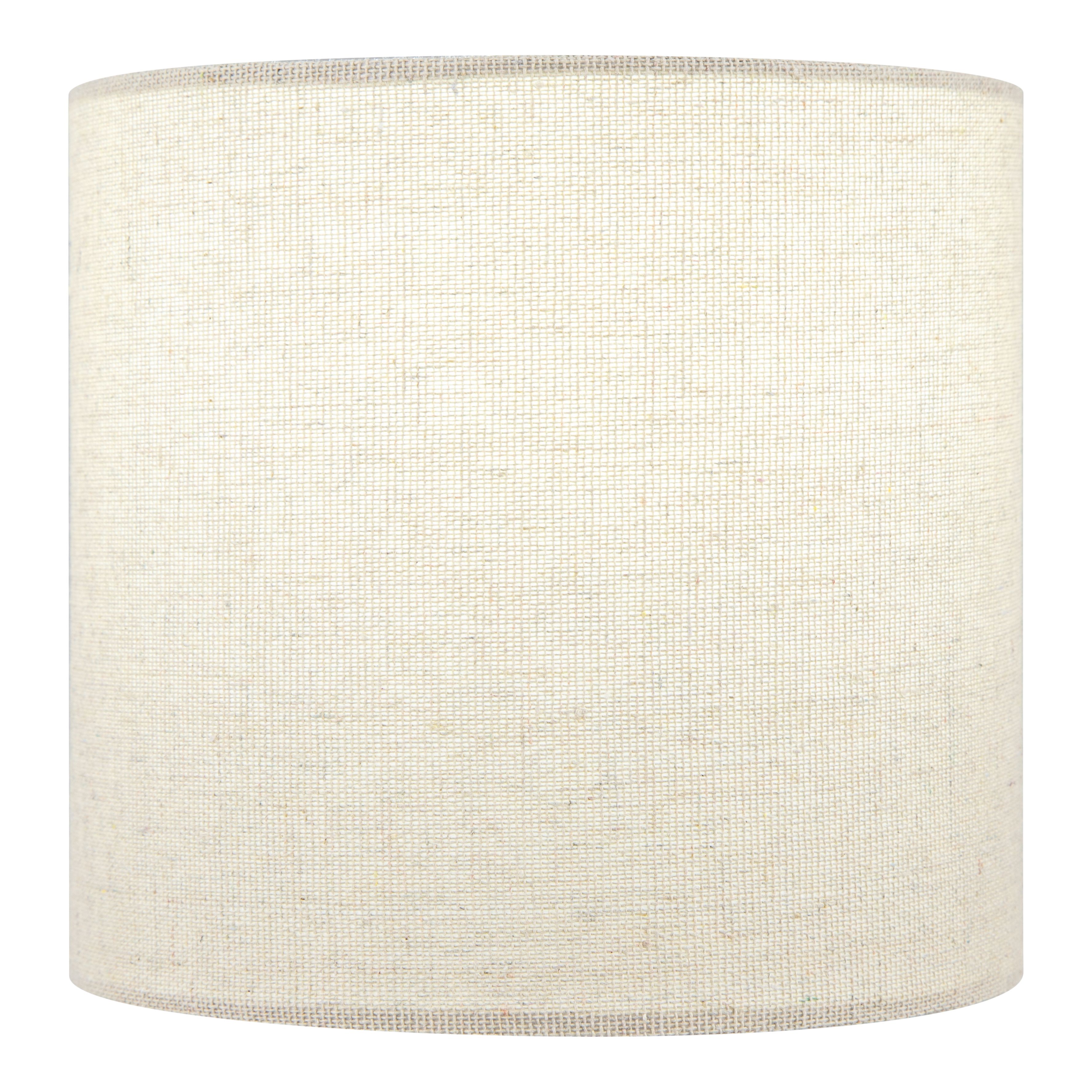 Cylinder White & Taupe Table lamp