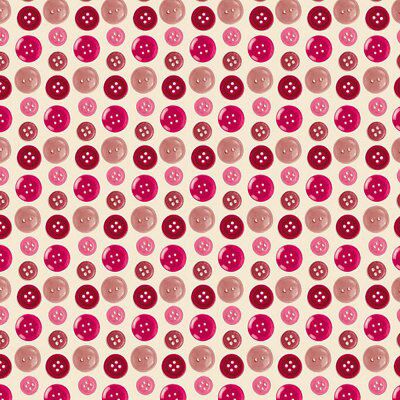 D-C-Fix Buttons Pink Self-adhesive film (L)2m (W)450mm