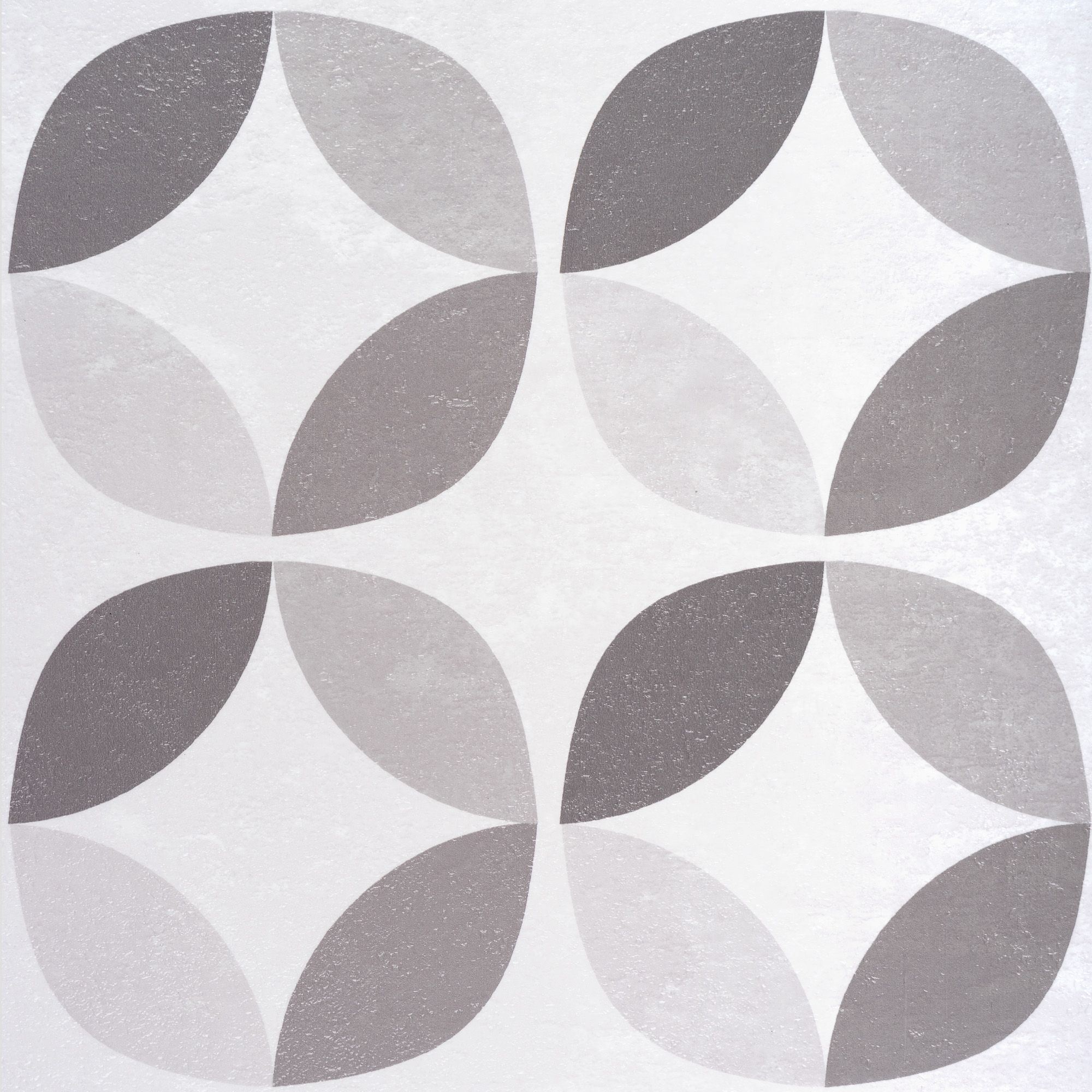 D-C-Fix Grey & White Geometric Tile effect Self-adhesive Vinyl tile