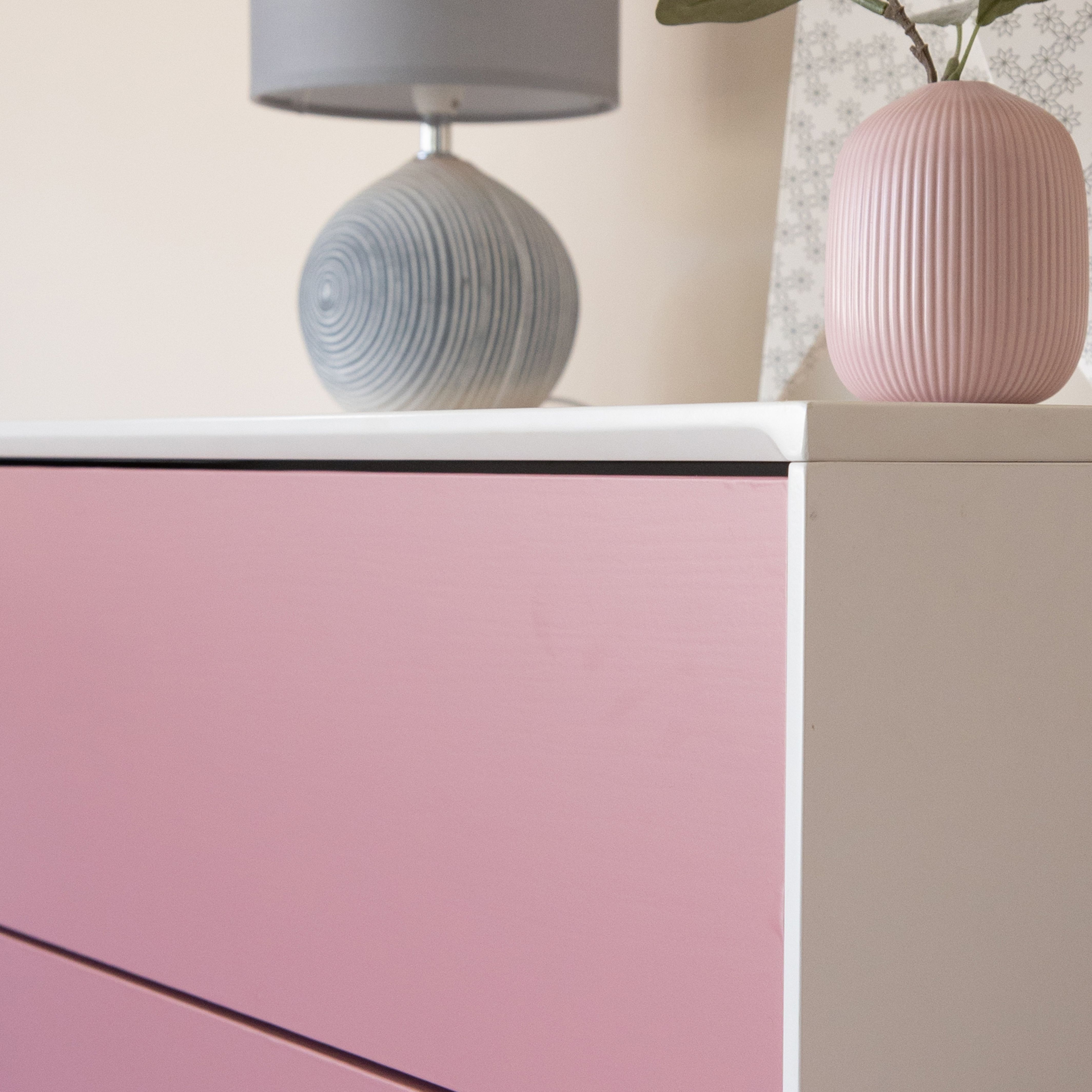 D-C-Fix Matt Ash rose pink Self-adhesive film (L)2m (W)675mm