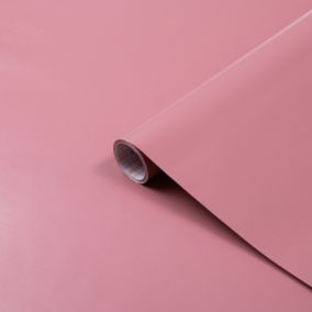 D-C-Fix Matt Pink Self-adhesive film (L)2m (W)675mm