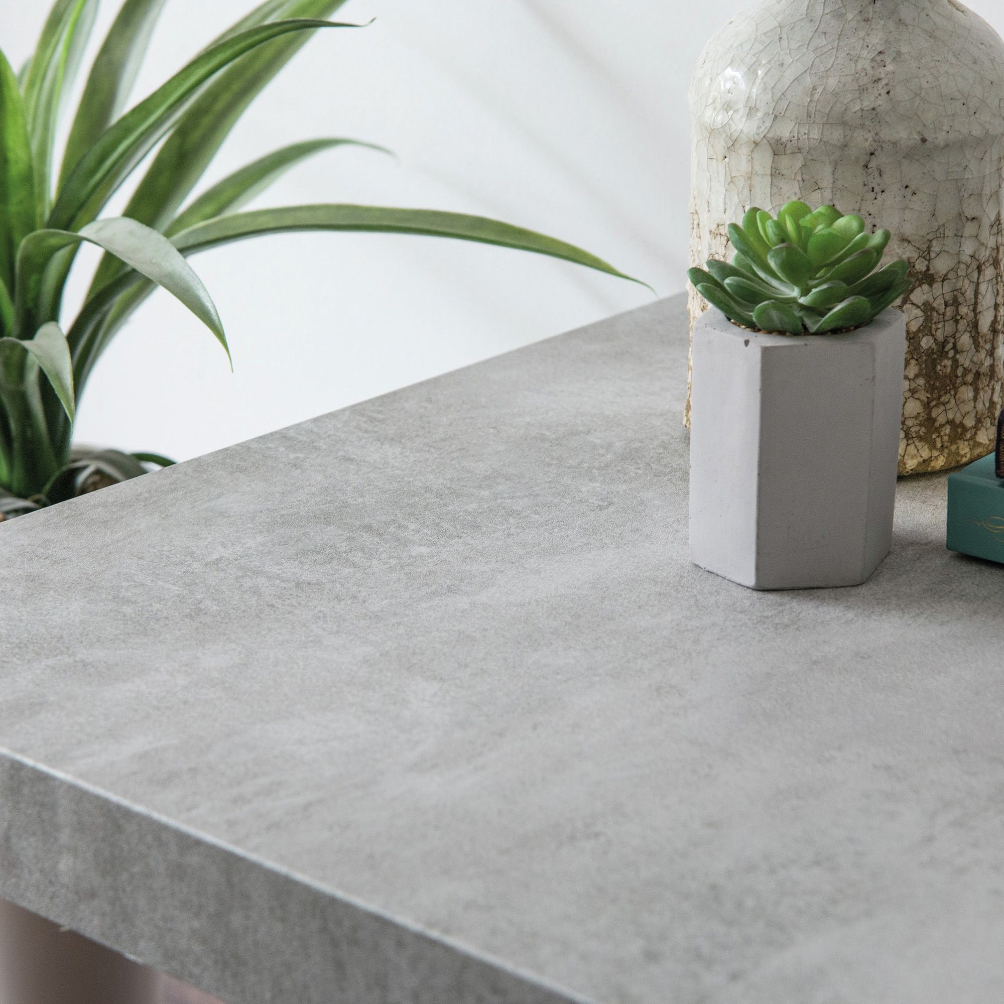 D-C-Fix Mid sheen Grey Concrete effect Self-adhesive film (L)2m (W)450mm