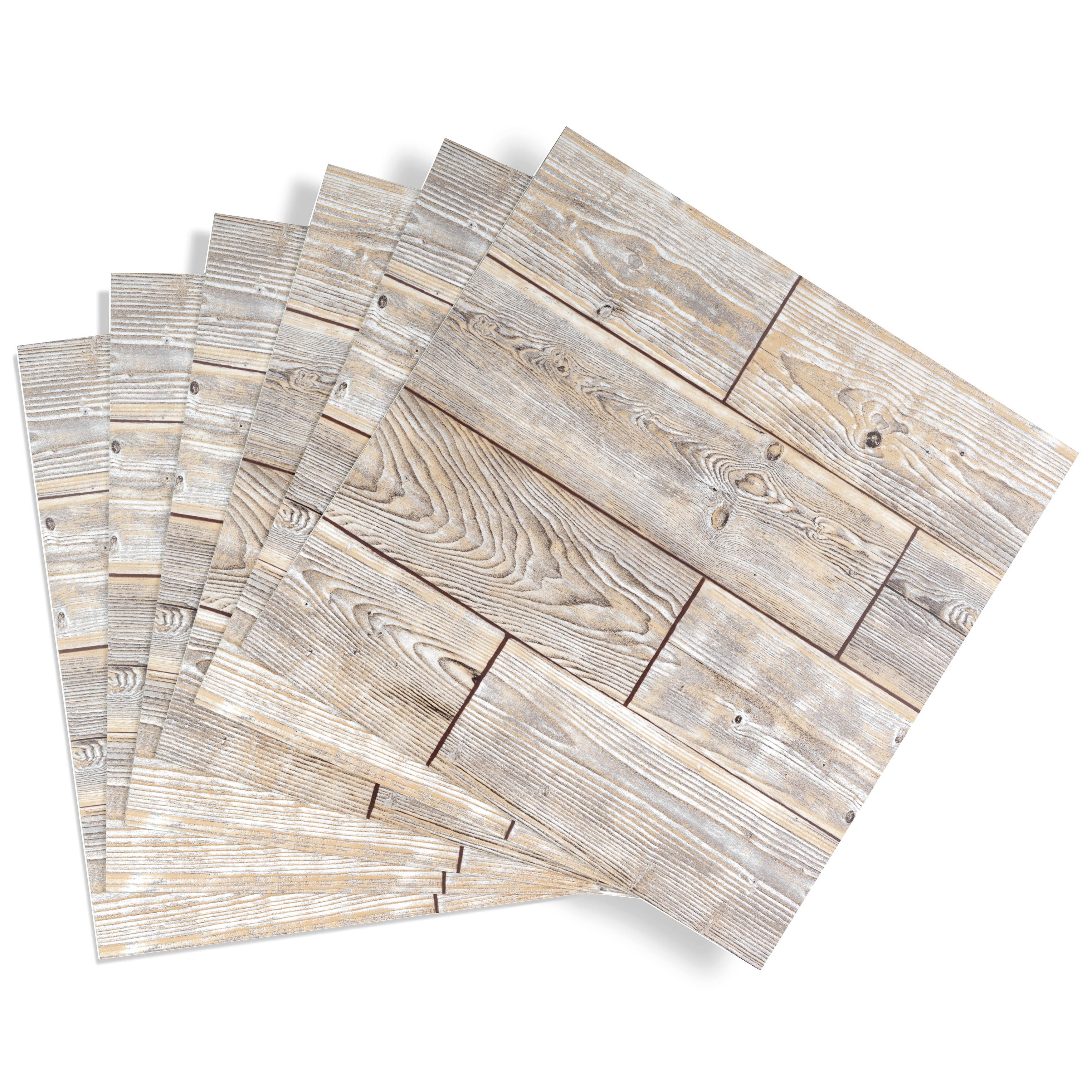 D-C-Fix Natural Rustic Oak Wood effect Self-adhesive Vinyl tile