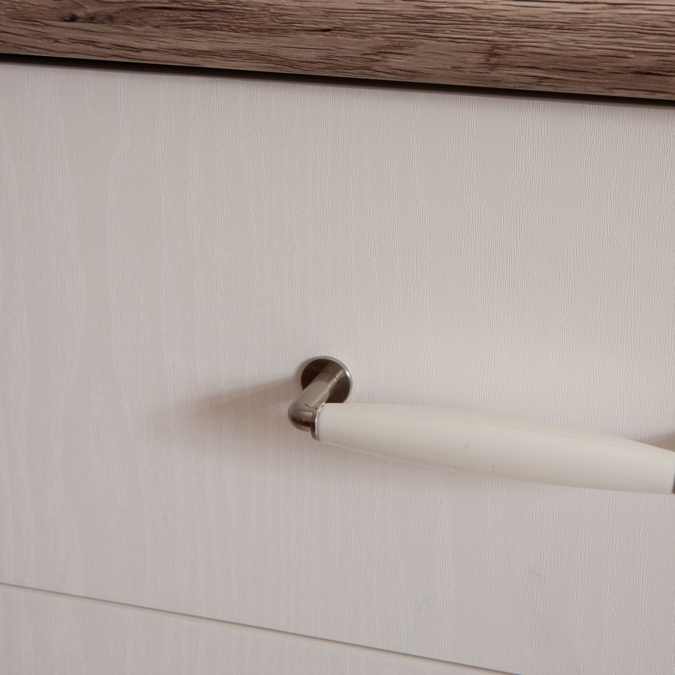 D-C-Fix Whitewood Matt White Wood effect Self-adhesive film (L)2m (W)675mm