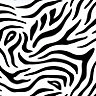D-C-Fix Zebra striped Black & white Self-adhesive film (L)2m (W)4500mm