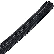 D-Line Black 25mm Cable wrap, (L)1.1m