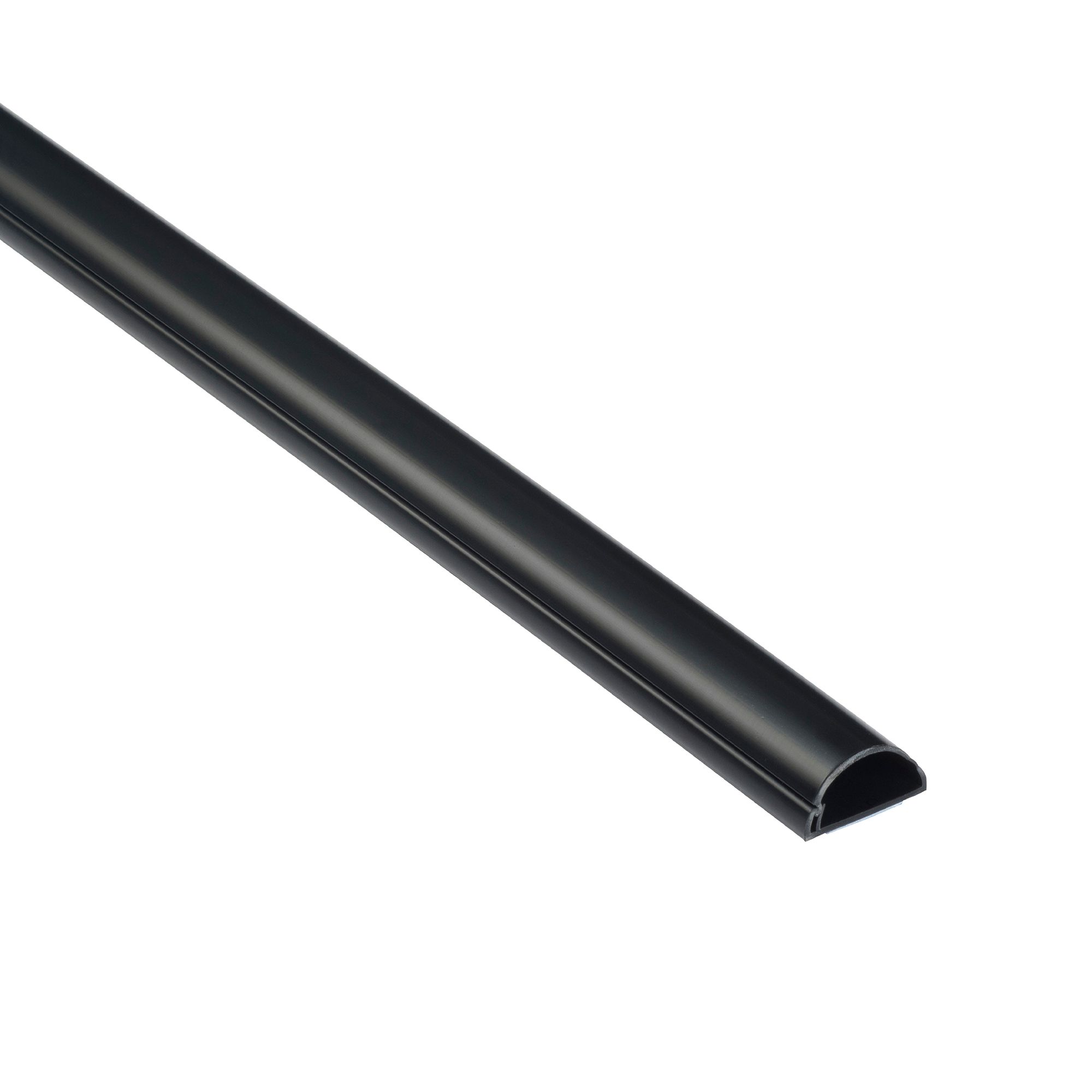 D Line Black Semi-circle Decorative trunking