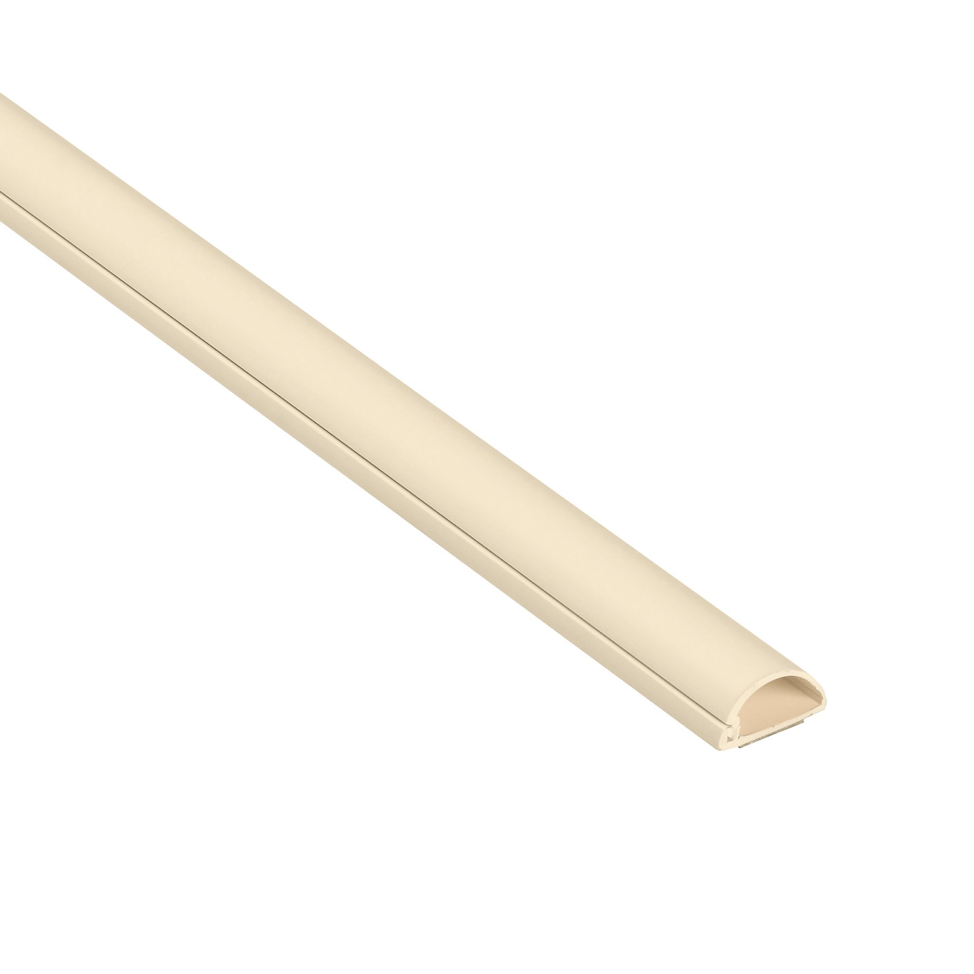 D Line Magnolia Semi-circle Decorative trunking (D)20mm