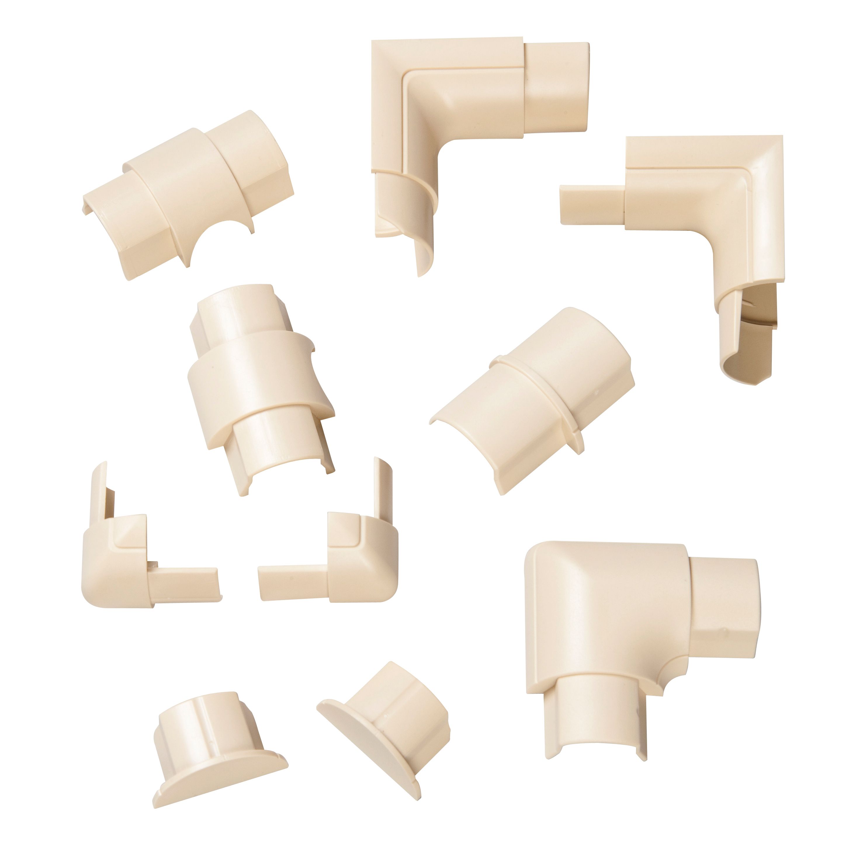 D-Line Magnolia Trunking coupler, (W)30mm