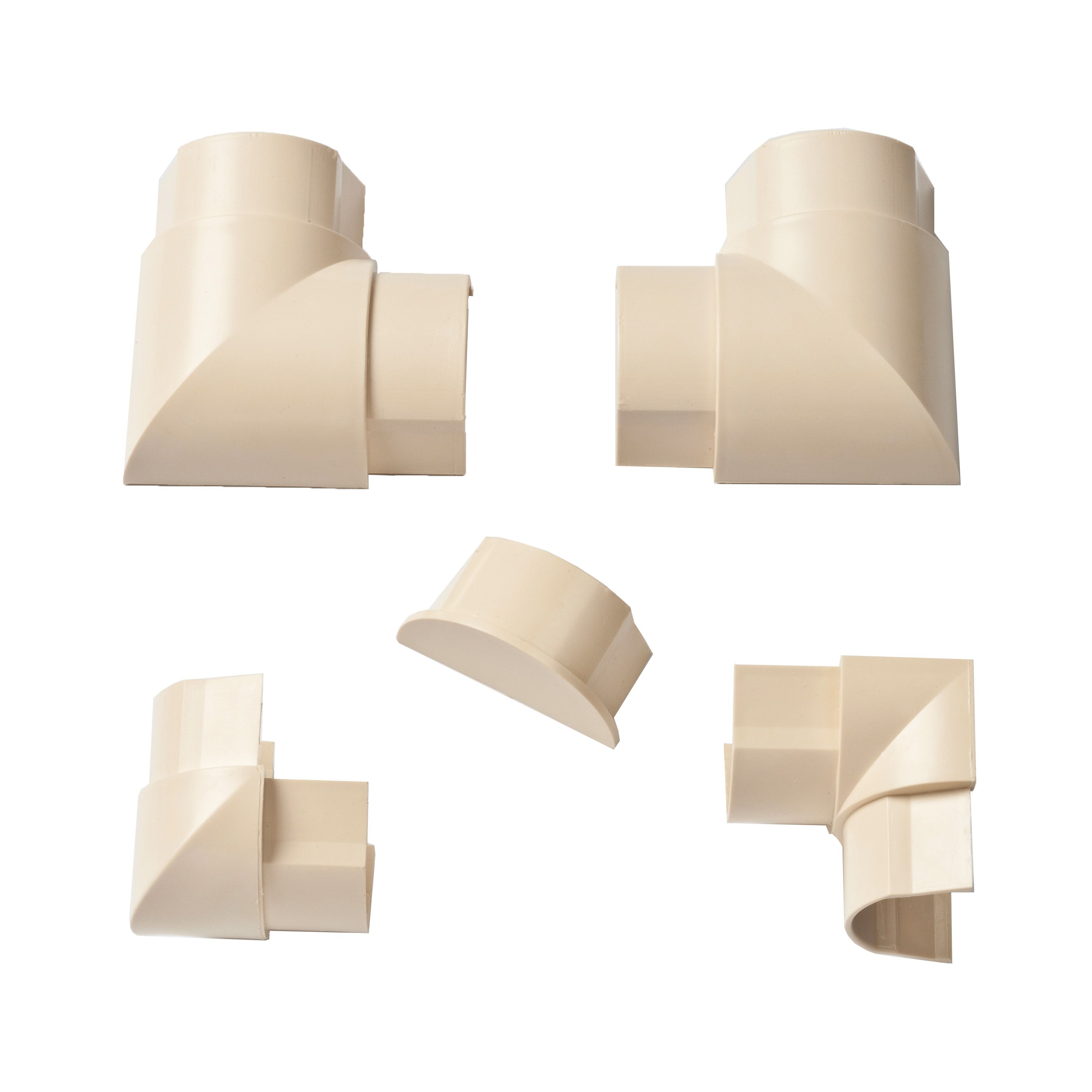 D-Line Magnolia Trunking coupler, (W)50mm