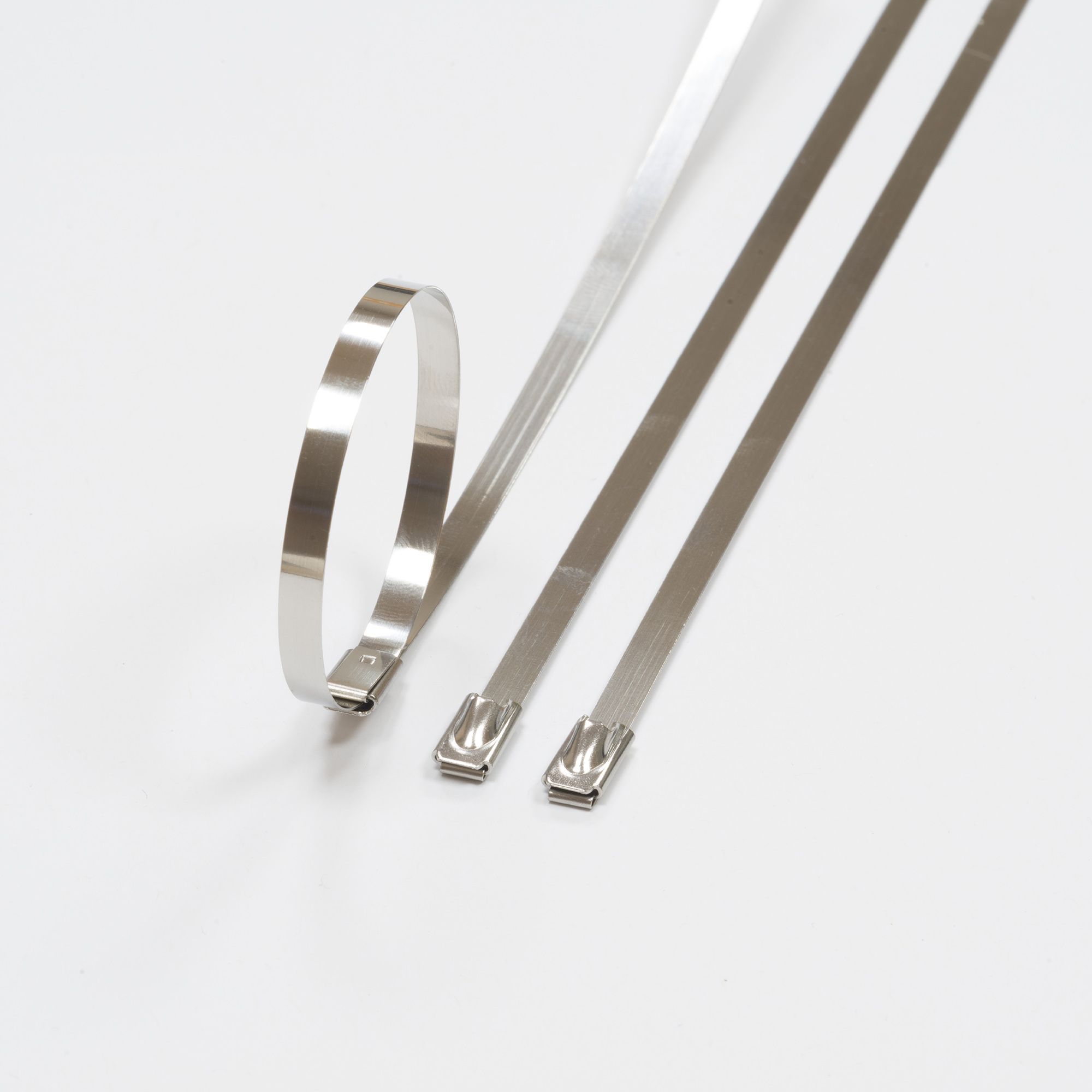 D-Line Silver Fire-rated Cable tie (L)360mm, Pack of 10