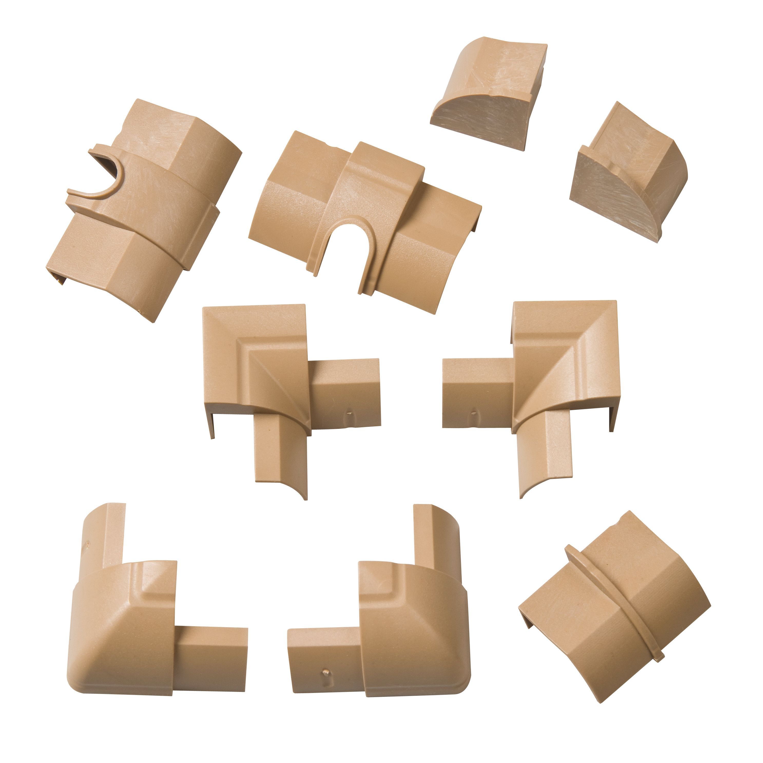 D-Line Trunking coupler, (W)22mm