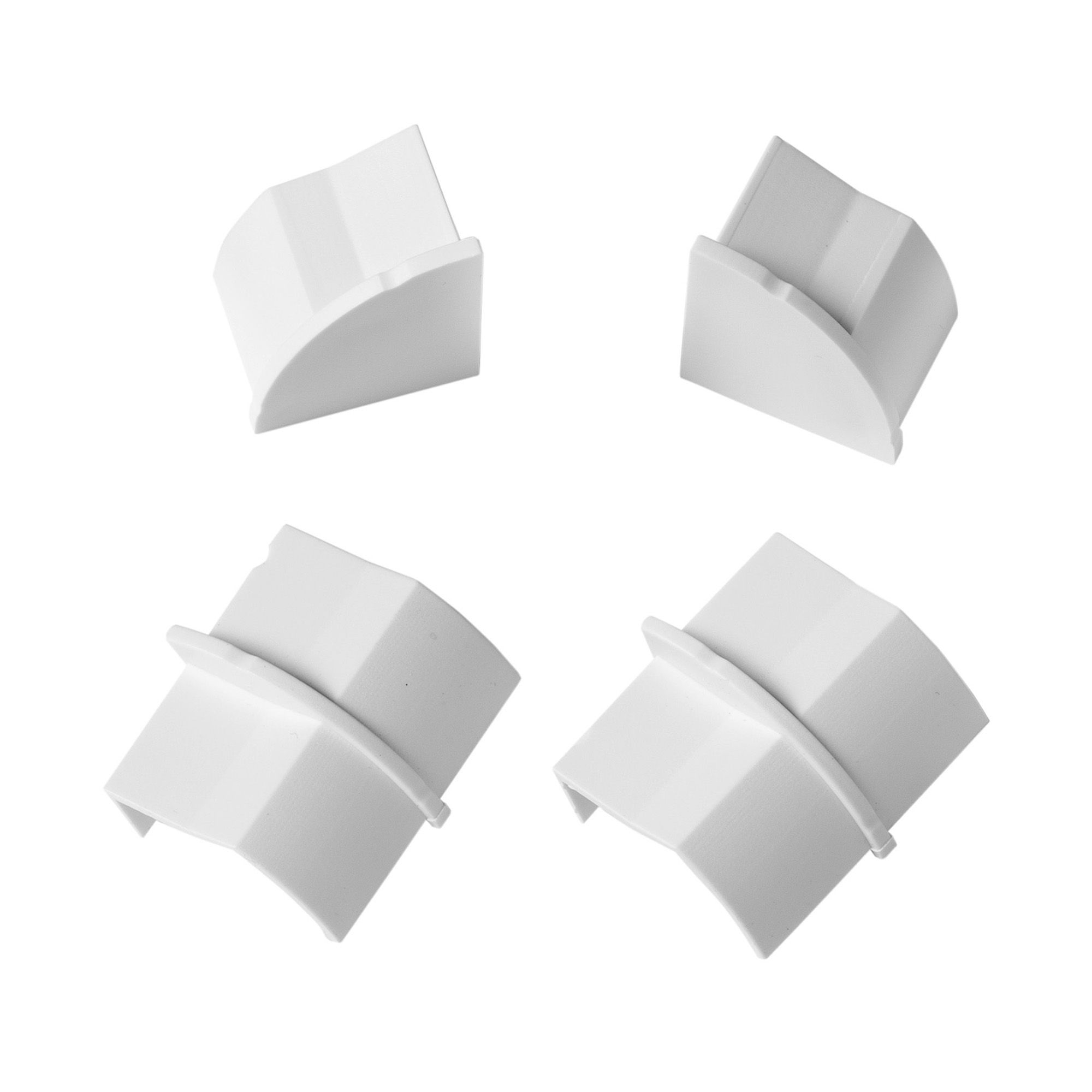 D-Line White Trunking kit, (W)30mm