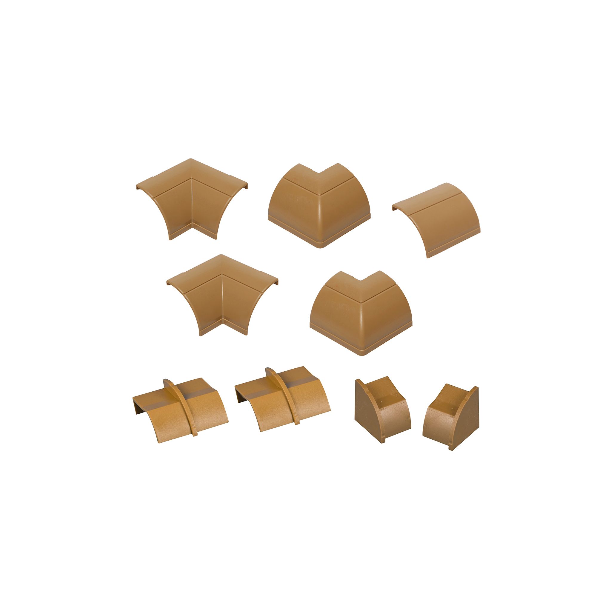 D-Line Wood effect 10 Piece Accessory pack (D)22mm, (W)22mm