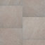 Dakota Beige Matt Stone effect Porcelain Outdoor Floor Tile, Pack of 2, (L)600mm (W)600mm