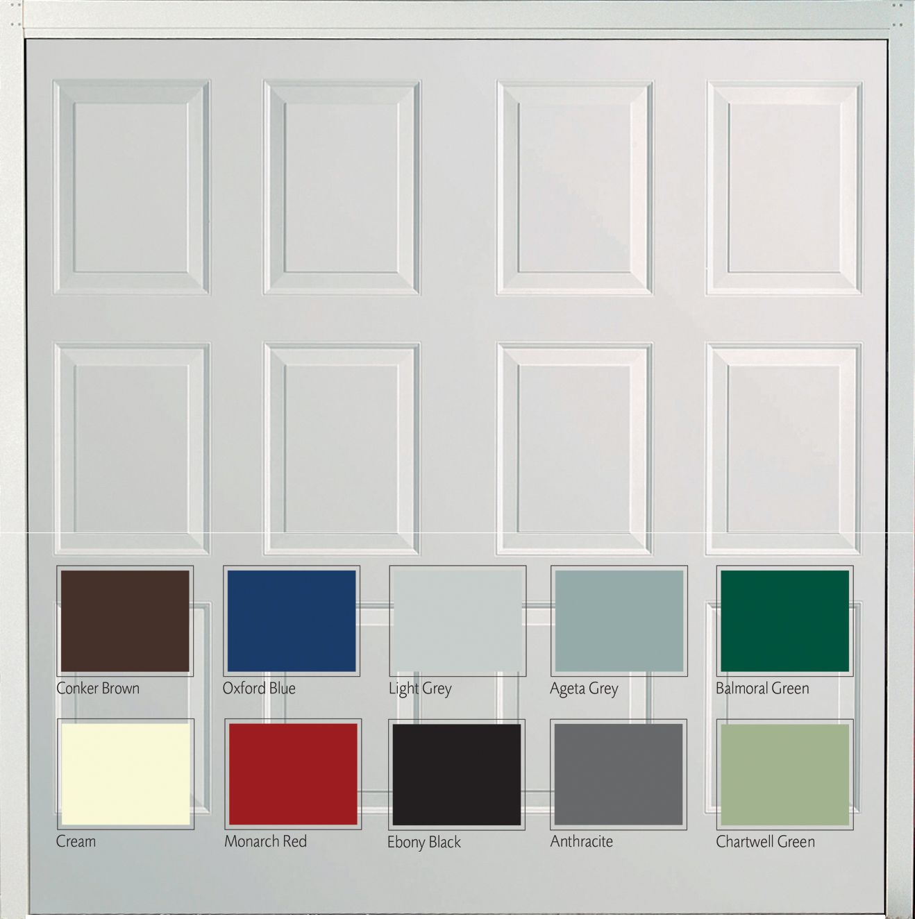 Dakota Framed Retractable Garage door