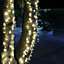 Dallington Mains-powered Warm white 300 LED Outdoor String lights