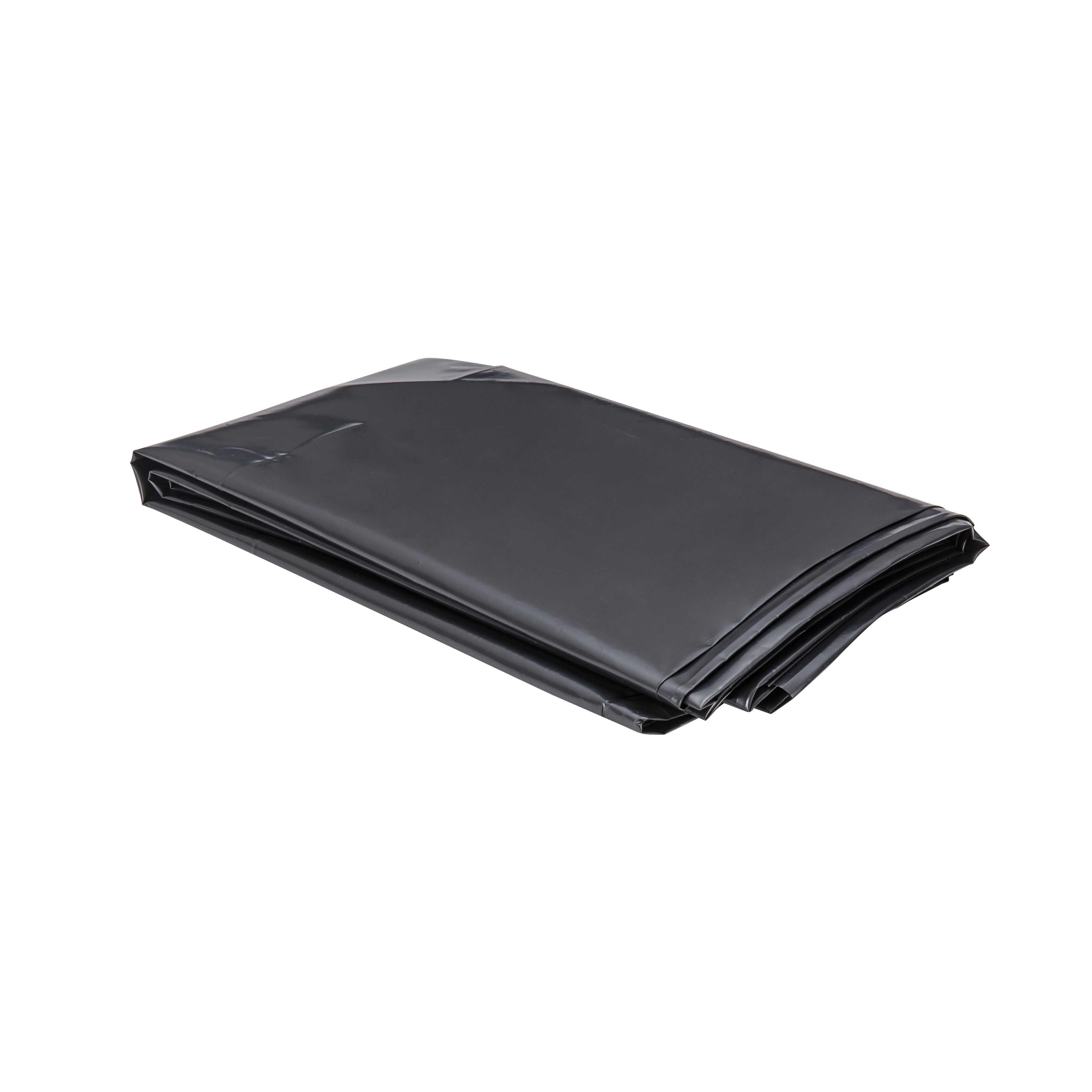Product image for Capital Valley Plastics Ltd Black 300 Micron Damp proof membrane, (L)3m (W)4m