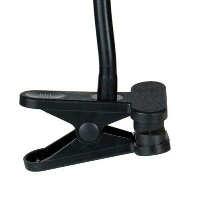 Dana Black Clip-on desk lamp