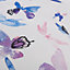 Dandra Butterflies Blue, purple & white Cushion