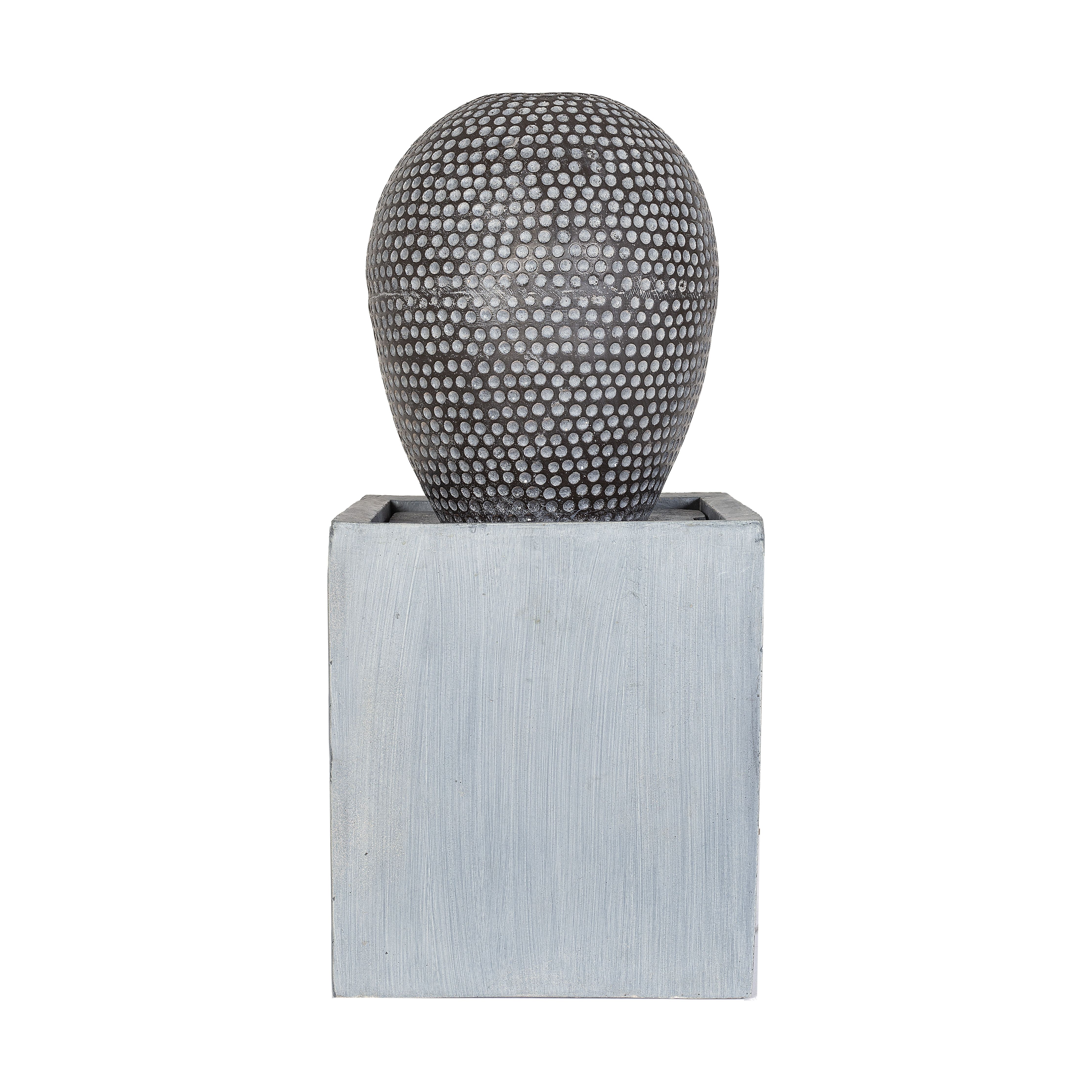 Dapple cascade Water feature with LED lights (H)57.8cm