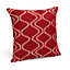 Darama Geometric swirl Red Cushion