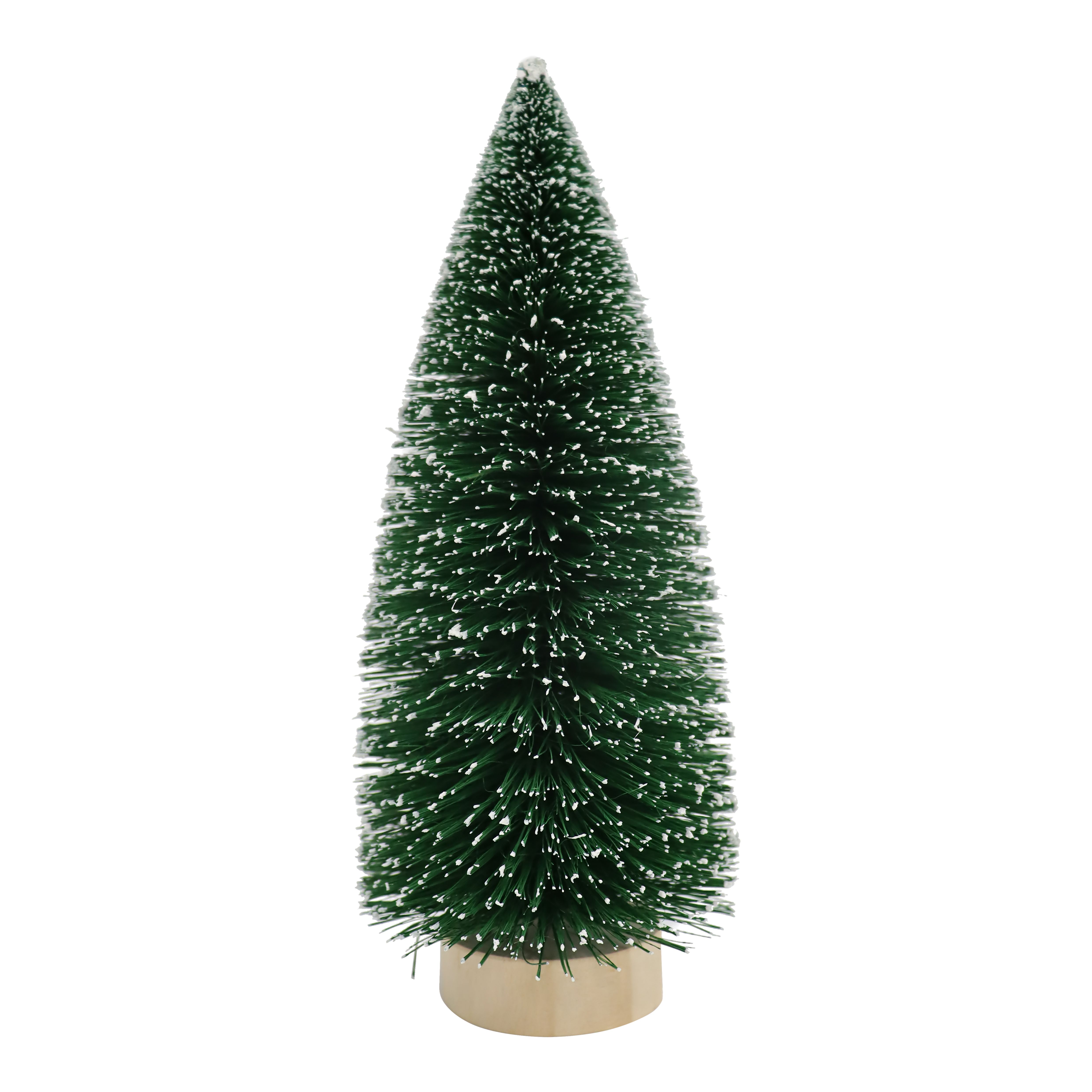 Dark green Christmas Non-illuminated Freestanding Table top decoration (H) 250mm