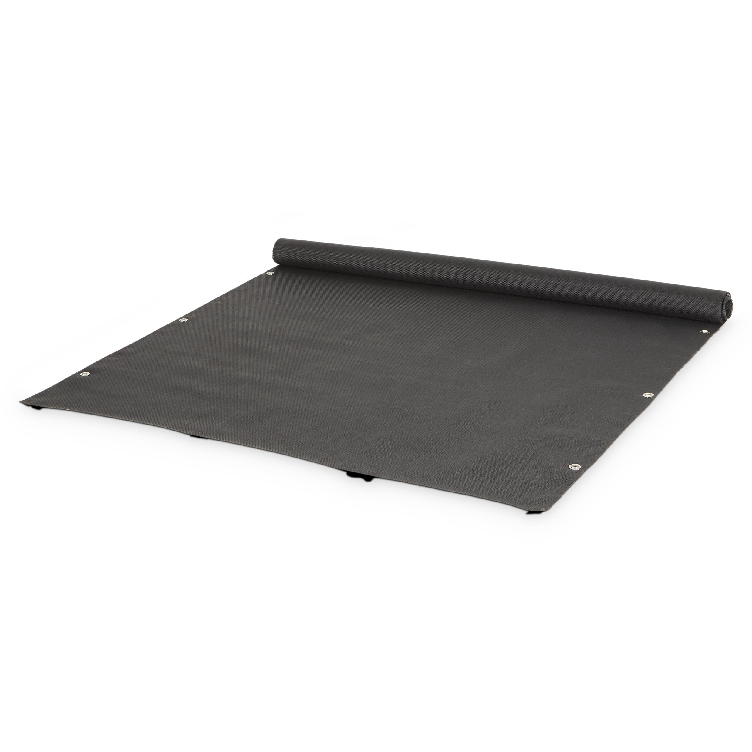Dark grey Polyester (PES) & PVC Garden screen (H)1m (W)3m