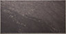 Dark grey Stone effect Vinyl tile Pack of 10