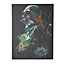 Darth Vader Multicolour Canvas art (H)800mm (W)600mm