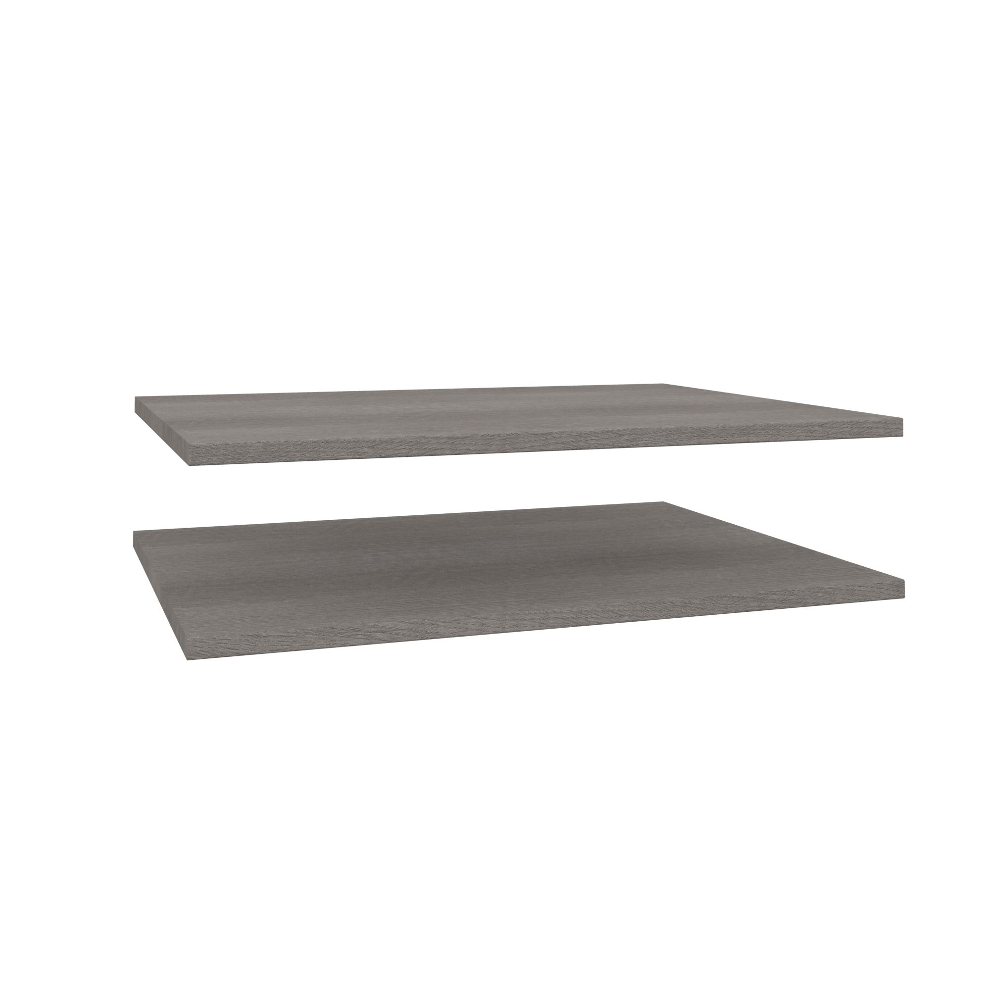 Darwin Modular Grey oak effect Internal Shelf kit (W)750mm (D)566mm, Pack of 2