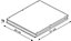 Darwin Modular Matt white Internal Shelf kit (W)550mm (D)462mm, Pack of 2