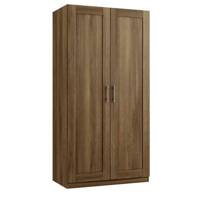 Darwin Natural walnut effect Bedroom furniture set